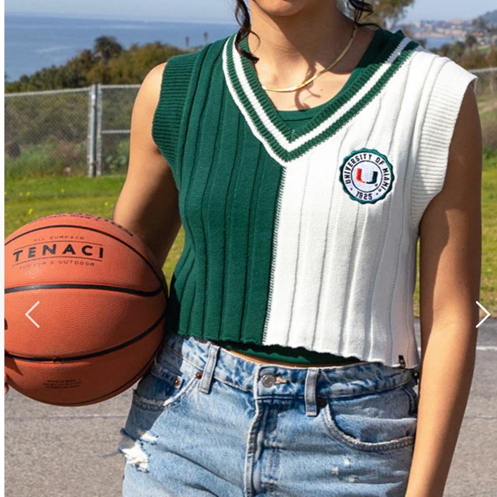 Hype & Vice University of Miami Knit Vest